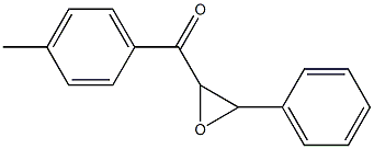 (4-methylphenyl)(3-phenyloxiran-2-yl)methanone Structure