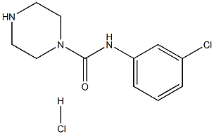 N-(3-chlorophenyl)piperazine-1-carboxamide hydrochloride