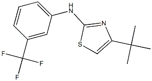 N2-[3-(trifluoromethyl)phenyl]-4-(tert-butyl)-1,3-thiazol-2-amine