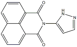 2-(1H-pyrazol-5-yl)-2,3-dihydro-1H-benzo[de]isoquinoline-1,3-dione Structure