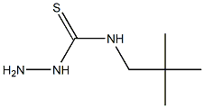 N1-neopentylhydrazine-1-carbothioamide Structure