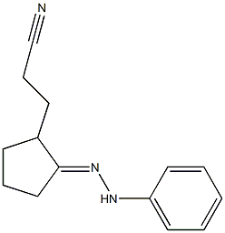  3-[2-(2-phenylhydrazono)cyclopentyl]propanenitrile