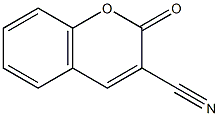 2-oxo-2H-chromene-3-carbonitrile Structure