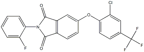 5-[2-chloro-4-(trifluoromethyl)phenoxy]-2-(2-fluorophenyl)-1H-isoindole-1,3(2H)-dione