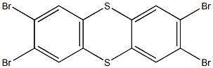 2,3,7,8-tetrabromothianthrene Structure