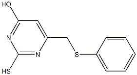  6-[(phenylsulfanyl)methyl]-2-sulfanyl-4-pyrimidinol