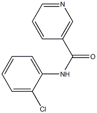 N-(2-chlorophenyl)nicotinamide Structure