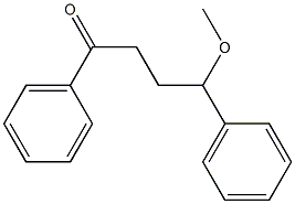 4-methoxy-1,4-diphenylbutan-1-one Struktur