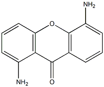 1,5-diamino-9H-xanthen-9-one Struktur