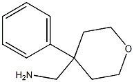(4-phenyltetrahydro-2H-pyran-4-yl)methylamine Structure