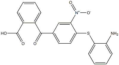 2-{4-[(2-aminophenyl)thio]-3-nitrobenzoyl}benzoic acid|