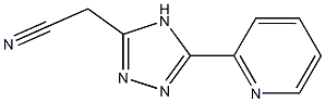 2-[5-(2-pyridyl)-4H-1,2,4-triazol-3-yl]acetonitrile