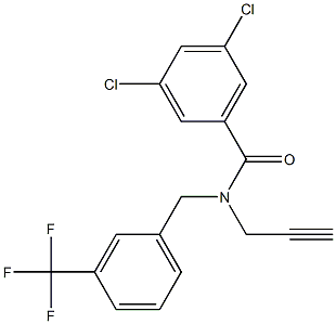 3,5-dichloro-N-(2-propynyl)-N-[3-(trifluoromethyl)benzyl]benzenecarboxamide