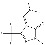 4-[(dimethylamino)methylidene]-1-methyl-3-(trifluoromethyl)-4,5-dihydro-1H- pyrazol-5-one