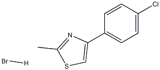 4-(4-chlorophenyl)-2-methyl-1,3-thiazole hydrobromide Structure