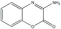 3-amino-2H-1,4-benzoxazin-2-one Structure