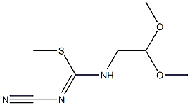 2-{[(cyanoimino)(methylthio)methyl]amino}-1,1-dimethoxyethane