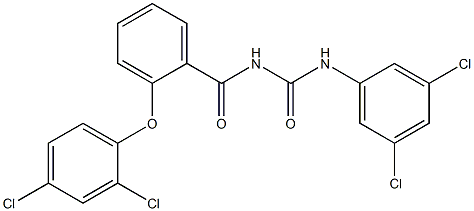 N-[2-(2,4-dichlorophenoxy)benzoyl]-N'-(3,5-dichlorophenyl)urea