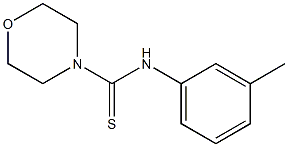 N4-(3-methylphenyl)morpholine-4-carbothioamide