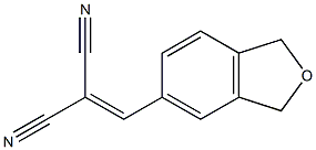 2-(1,3-dihydroisobenzofuran-5-ylmethylidene)malononitrile Structure