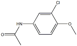 N1-(3-chloro-4-methoxyphenyl)acetamide Structure