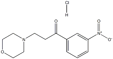 3-morpholino-1-(3-nitrophenyl)propan-1-one hydrochloride