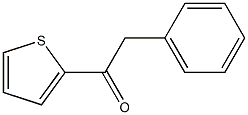 2-phenyl-1-(2-thienyl)ethan-1-one,,结构式