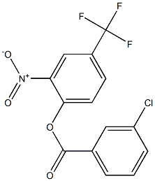  2-nitro-4-(trifluoromethyl)phenyl 3-chlorobenzoate