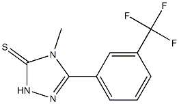 4-methyl-5-[3-(trifluoromethyl)phenyl]-2,4-dihydro-3H-1,2,4-triazole-3-thione