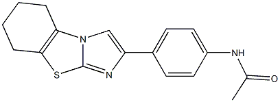  N-[4-(5,6,7,8-tetrahydroimidazo[2,1-b][1,3]benzothiazol-2-yl)phenyl]acetamide