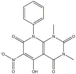 5-hydroxy-1,3-dimethyl-6-nitro-8-phenyl-1,2,3,4,7,8-hexahydropyrido[2,3-d]pyrimidine-2,4,7-trione