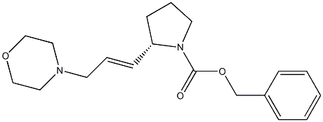 benzyl (2S)-2-[(E)-3-morpholino-1-propenyl]tetrahydro-1H-pyrrole-1-carboxylate