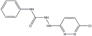 2-(6-chloro-3-pyridazinyl)-N-phenyl-1-hydrazinecarboxamide