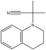 2-(1,2,3,4-Tetrahydroquinol-1-yl)isobutyronitrile Structure