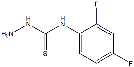 N-(2,4-difluorophenyl)hydrazinecarbothioamide Structure