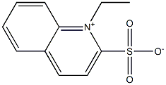 1-ethylquinolinium-2-sulfonate,,结构式