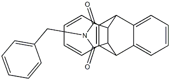 17-benzyl-17-azapentacyclo[6.6.5.0~2,7~.0~9,14~.0~15,19~]nonadeca-2,4,6,9(14),10,12-hexaene-16,18-dione Struktur