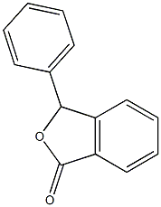 3-phenyl-1,3-dihydroisobenzofuran-1-one,,结构式