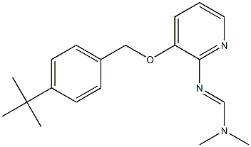 N'-(3-{[4-(tert-butyl)benzyl]oxy}-2-pyridyl)-N,N-dimethyliminoformamide