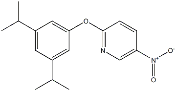 2-(3,5-diisopropylphenoxy)-5-nitropyridine