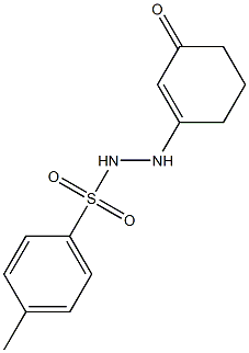 4-methyl-N'-(3-oxo-1-cyclohexenyl)benzenesulfonohydrazide Structure