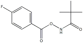 N-[(4-fluorobenzoyl)oxy]-2,2-dimethylpropanamide