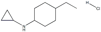  N-cyclopropyl-N-(4-ethylcyclohexyl)amine hydrochloride