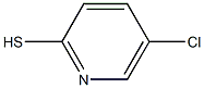5-chloro-2-pyridinethiol,,结构式