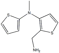 2-(Aminomethyl)thiophene, (Thiophene-2-methylamine),,结构式