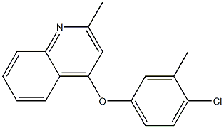 4-(4-chloro-3-methylphenoxy)-2-methylquinoline