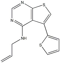 N4-allyl-5-(2-thienyl)thieno[2,3-d]pyrimidin-4-amine|