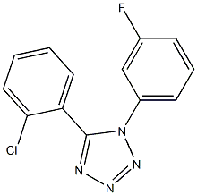  5-(2-chlorophenyl)-1-(3-fluorophenyl)-1H-1,2,3,4-tetraazole