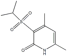 3-(isopropylsulfonyl)-4,6-dimethyl-2(1H)-pyridinone|