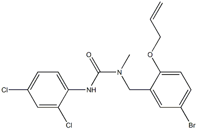 N-[2-(allyloxy)-5-bromobenzyl]-N'-(2,4-dichlorophenyl)-N-methylurea